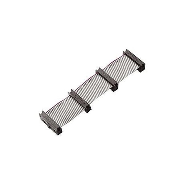 Adlink FLAT CABLE 20P*4 2.54mm Pitch L=120mm Wire: UL2561 28AWG 1.27mm Pitch PVC, Gary. Green ACL-SSI-4 - main
